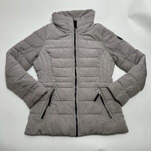 Calvin Klein Performance Coat‎ Women's Size Small S Gray Puffer Polyester Winter